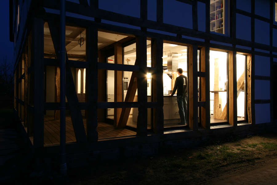 glowing timber