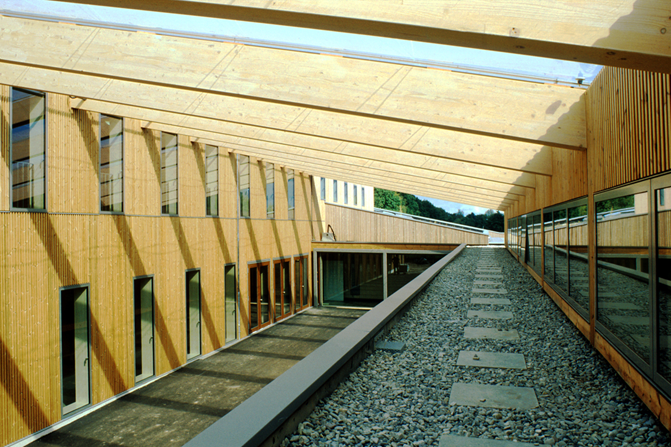open central space